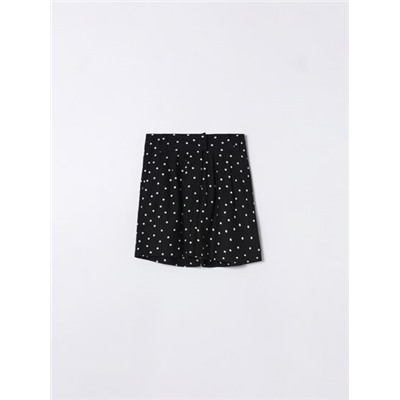 POLKA DOT BERMUDA SHORTS