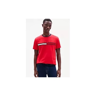 Embroidered Flag Logo T-Shirt