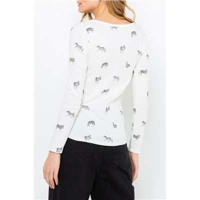 Camiseta Blanco y negro