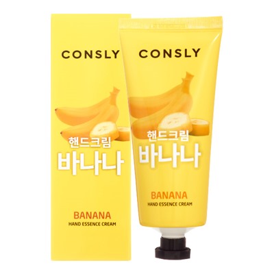 CONSLY Banana Hand Essence Cream Крем-сыворотка для рук с экстрактом банана 100мл