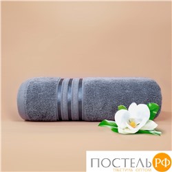 (1120) Полотенце (однотон) 70х130 см-2 шт Dome Harmonika Махра 440 г/м2 1120 Серо-Голубой