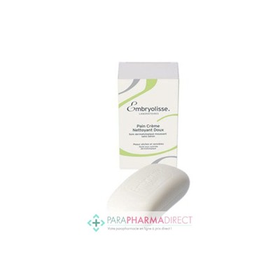 Embryolisse Pain Crème Nettoyant Doux Soin Dermatologique Moussant 100g