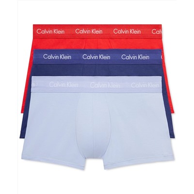 Men's 3-Pack Cotton Stretch Low-Rise Trunks