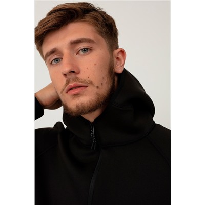 Sudadera con capucha Negro