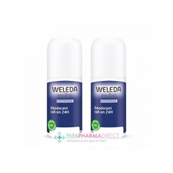 Weleda Homme Déodorant Roll-On 24H 2x50mlLot  × 2