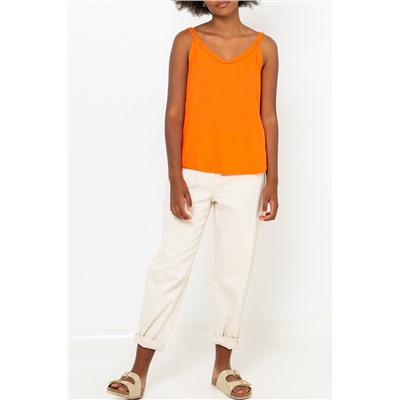 Camiseta de tirantes Naranja