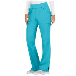 Cherokee Workwear Revolution Women's Petite Pull-on Cargo Scrub Pants