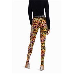 Legging slim animal print
