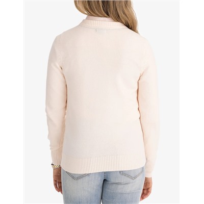 LARGE LOGO CREW NECK SWEATER