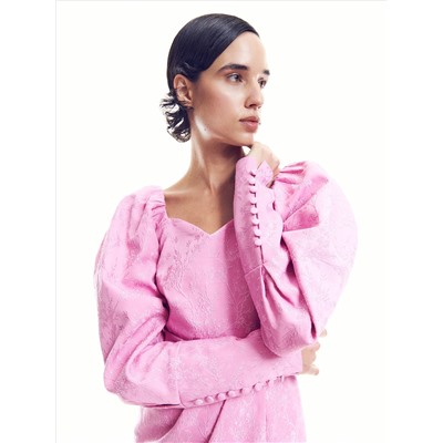 Jacquard-Minikleid
