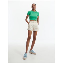 Shorts aus Denim