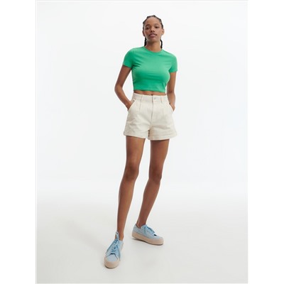 Shorts aus Denim
