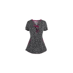 koi Scrubs Primrose Print Top