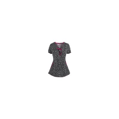 koi Scrubs Primrose Print Top