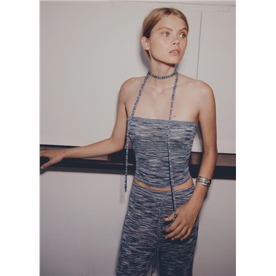 Top bandeau choker
