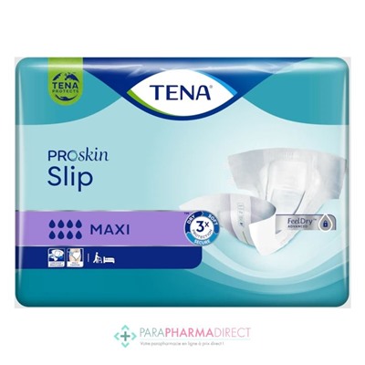 Tena Slip Maxi | Change complet d'incontinence Taille M 24 unités