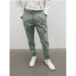 Jogger mit elastischem Taillenbund