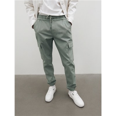 Jogger mit elastischem Taillenbund