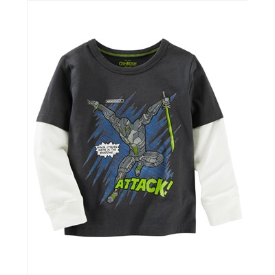 Layered-Look Ninja Tee