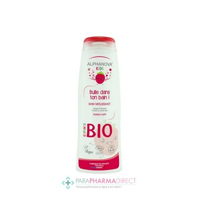 Alphanova Kids Bain Moussant Fraise 250 ml