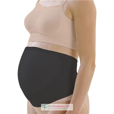 Medela Supportive Belly Band - Bandeau de Soutien Grossesse - Noir - Taille M