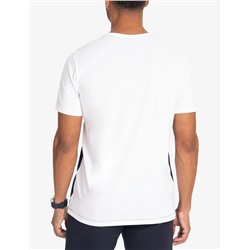 USPA STRIPE PRINT JERSEY T-SHIRT