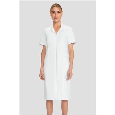 Cherokee Workwear Originals Ultra Women's 2-Pocket Button Front Scrub Dress
