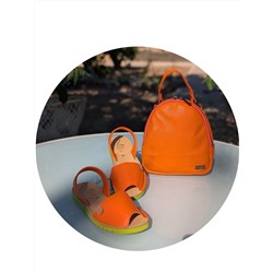 КОМБО AB.ZAPATOS · 3201 naranja + AB.Z · Pelle · mochila NAPA (630) naranja АКЦИЯ