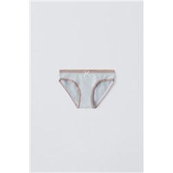 PACK SEIS BRAGUITAS RIB CONTRASTE