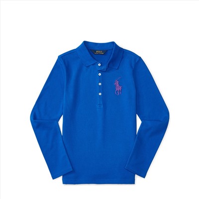 BIG PONY STRETCH MESH POLO