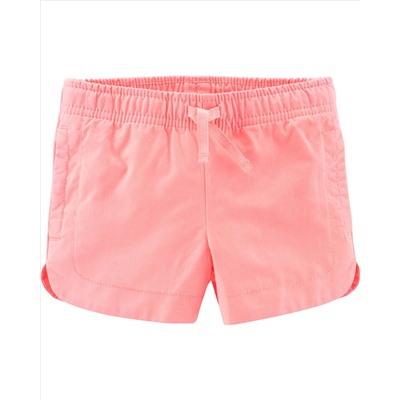 Pull-On Cotton Shorts