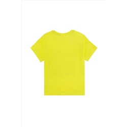Kız Çocuk Neon Sarı Pijama Takımı