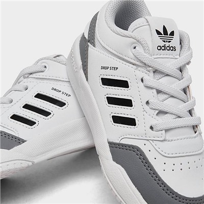 KIDS' TODDLER ADIDAS ORIGINALS DROP STEP LOW CASUAL BASKETBALL SHOES