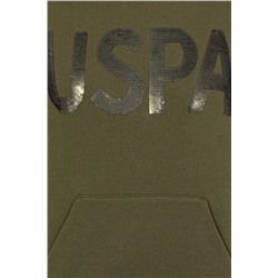 Kadın Haki Basic Sweatshirt