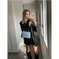 Ab.Zapatos PELLE Zara (760) ХАКИ