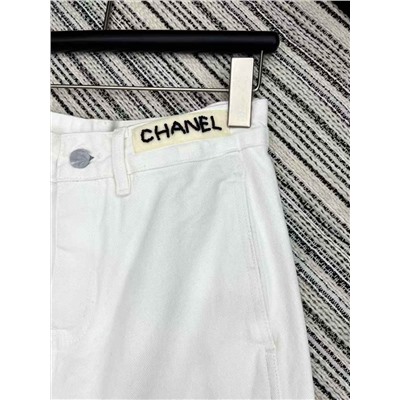 Джинсовые шорты бермуды  Chane*l