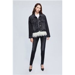 Chaqueta vaquera Negro