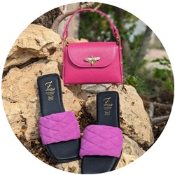 Ab.Zapatos 3420 BENEDETTO+AB.Z PELLE ABEJA 2 (410) Fuxia АКЦИЯ