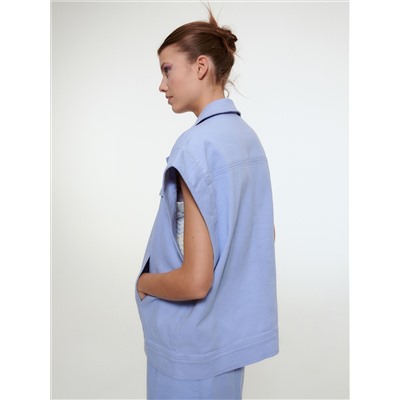 Weste aus Denim