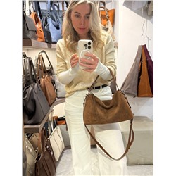 Сумка женская натуральная замша 44*15*45