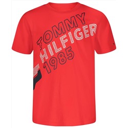 Tommy Hilfiger Big Boys Slant Short Sleeve Tee