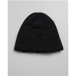 WAFFLE SHERPA-LINED BEANIE