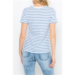 Camiseta Azul y blanco