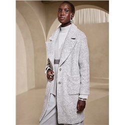 OVERSIZED KNIT COCOON COAT