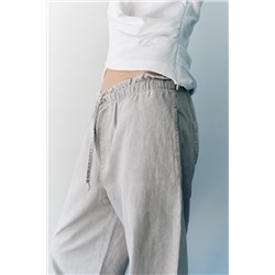 ZW COLLECTION LOOSE FIT LOW-RISE JEANS