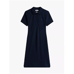 Stretch-Cotton Regular Fit Polo Dress