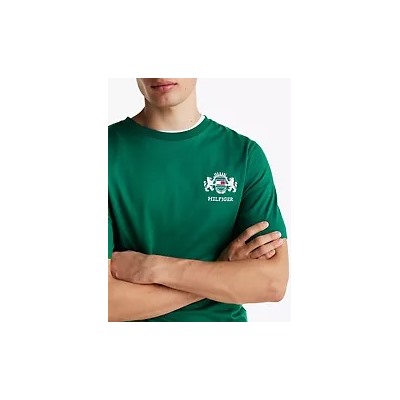 Embroidered Flag Crest T-Shirt