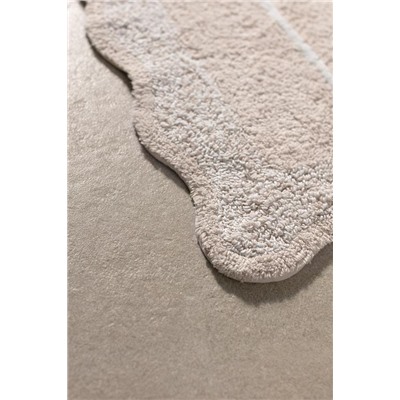 Gordes Banyo Paspası - Bej - 50x80 cm