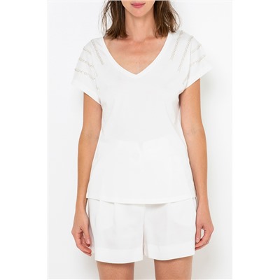 Camiseta Blanco roto
