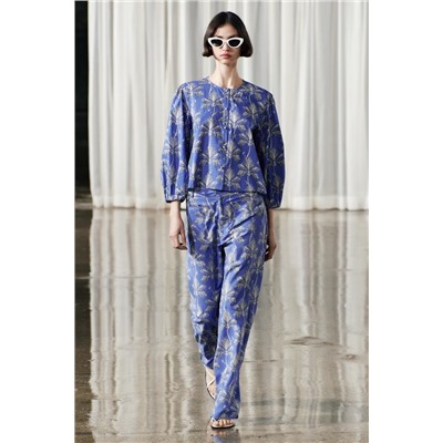 ZW COLLECTION PRINTED TROUSERS
